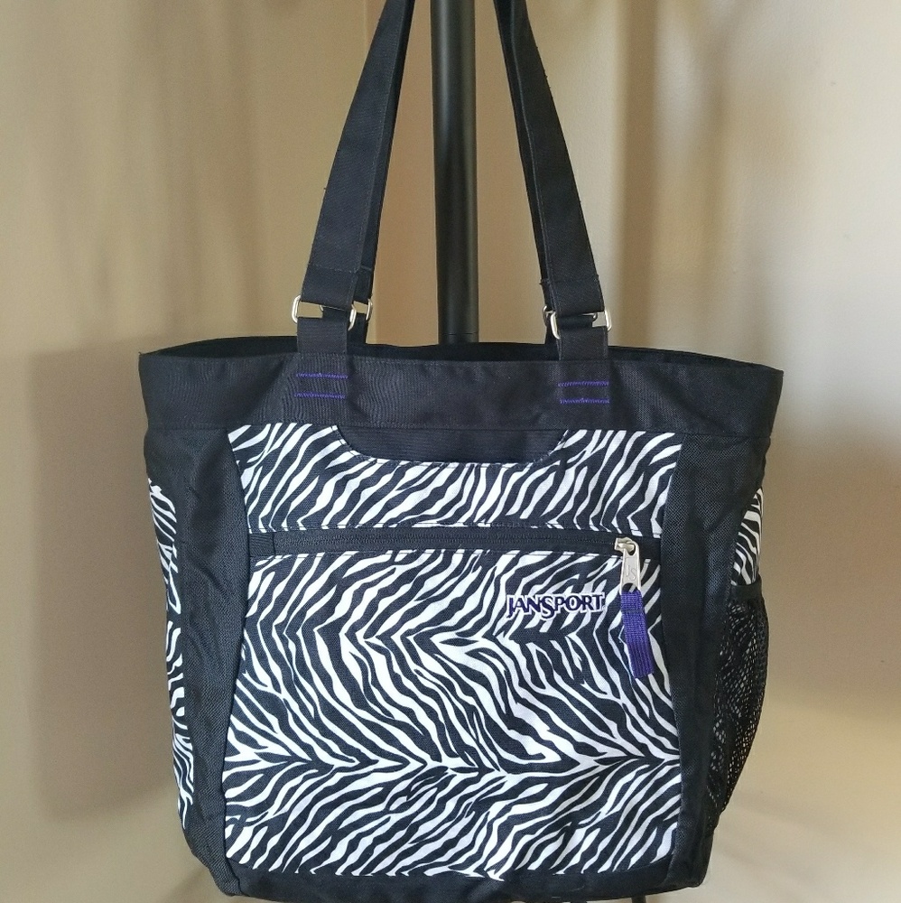 Zebra Jansport Ella Tote